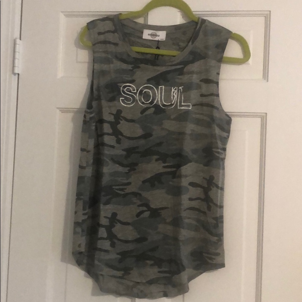 NWT Soulcycle Camo Tank